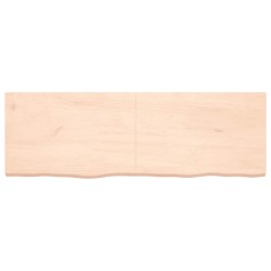 Dessus de table 180x60x(2-6) cm bois de chêne massif non traité 567363567363