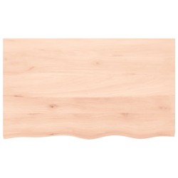 Dessus de table 100x60x(2-6) cm bois de chêne massif non traité 567370567370