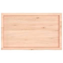 Dessus de table 100x60x(2-6) cm bois de chêne massif non traité 567370567370