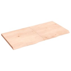 Dessus de table 120x60x(2-4) cm bois de chêne massif non traité 567374567374