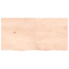 Dessus de table 120x60x(2-4) cm bois de chêne massif non traité 567374567374