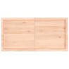 Dessus de table 120x60x(2-4) cm bois de chêne massif non traité 567374567374