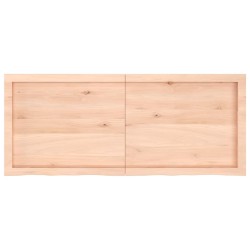 Dessus de table 120x50x(2-4) cm bois de chêne massif non traité 567375567375