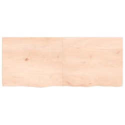 Dessus de table 120x50x(2-4) cm bois de chêne massif non traité 567375567375