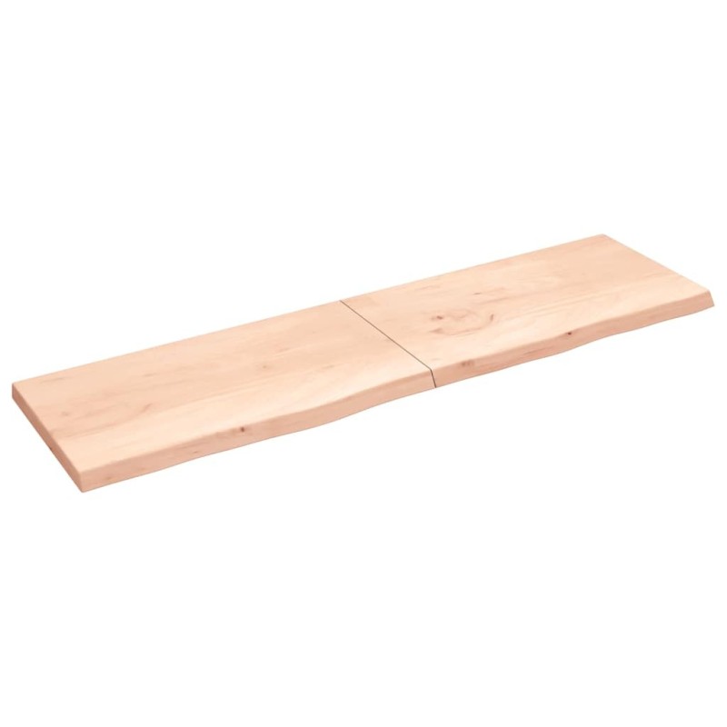 Dessus de table 220x60x(2-6) cm bois de chêne massif non traité 567376567376