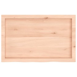 Dessus de table 80x50x(2-4) cm bois de chêne massif non traité 567380567380