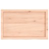 Dessus de table 80x50x(2-4) cm bois de chêne massif non traité 567380567380