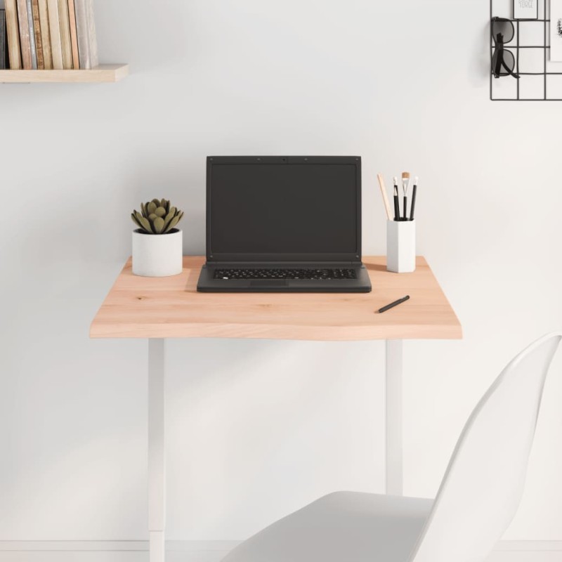 Dessus de table 60x60x2 cm bois de chêne massif non traité 567395567395