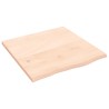 Dessus de table 60x60x2 cm bois de chêne massif non traité 567395567395