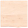 Dessus de table 60x60x2 cm bois de chêne massif non traité 567395567395