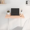 Dessus de table 60x60x(2-4) cm bois de chêne massif non traité 567398567398