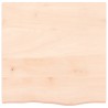 Dessus de table 60x60x(2-4) cm bois de chêne massif non traité 567398567398