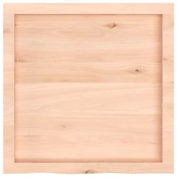 Dessus de table 60x60x(2-4) cm bois de chêne massif non traité 567398567398