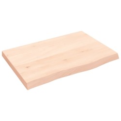 Dessus de table 60x40x(2-4) cm bois de chêne massif non traité 567400567400