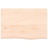 Dessus de table 60x40x(2-4) cm bois de chêne massif non traité 567400567400