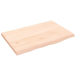 Dessus de table 60x40x2 cm bois de chêne massif non traité 567401567401