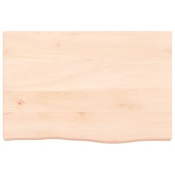 Dessus de table 60x40x(2-6) cm bois de chêne massif non traité 567402567402