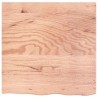 Dessus de table marron clair 60x60x2 cm bois chêne traité 567403567403