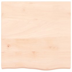 Dessus de table 60x60x(2-6) cm bois de chêne massif non traité 567404567404