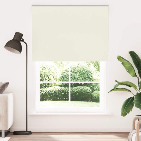 Store enrouleur occultant blanc cassé 160x230 cm largeur tissu 567415567415