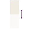 Store enrouleur occultant blanc cassé 70x230cm largeur du tissu 567442567442