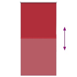 Store enrouleur occultant rouge largeur du tissu 70,7 cm 567449567449