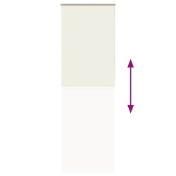 Store enrouleur occultant blanc cassé 85x230cm largeur du tissu 567452567452