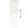 Store enrouleur occultant blanc cassé 85x230cm largeur du tissu 567452567452