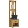 Portemanteau SANDNES 45x40x159,5 cm bois massif pin 567471567471