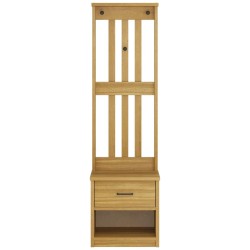 Portemanteau SANDNES 45x40x159,5 cm bois massif pin 567471567471