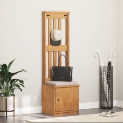 Portemanteau SANDNES 45x40x159,5 cm bois massif pin 567473567473