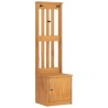 Portemanteau SANDNES 45x40x159,5 cm bois massif pin 567473567473