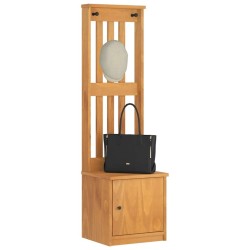 Portemanteau SANDNES 45x40x159,5 cm bois massif pin 567473567473