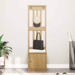 Portemanteau SANDNES 45x40x159,5 cm bois massif pin 567474567474