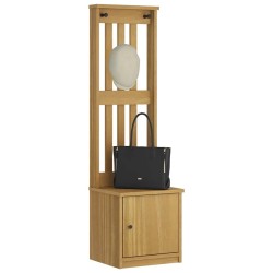 Portemanteau SANDNES 45x40x159,5 cm bois massif pin 567474567474