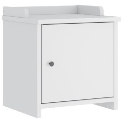 Banc de couloir SANDNES blanc 45x40x50 cm bois de pin massif 567480567480