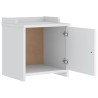 Banc de couloir SANDNES blanc 45x40x50 cm bois de pin massif 567480567480
