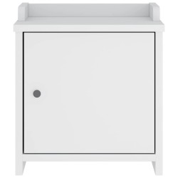 Banc de couloir SANDNES blanc 45x40x50 cm bois de pin massif 567480567480