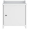 Banc de couloir SANDNES blanc 45x40x50 cm bois de pin massif 567480567480