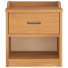 Banc de couloir SANDNES 45x40x50 cm bois de pin massif 567482567482