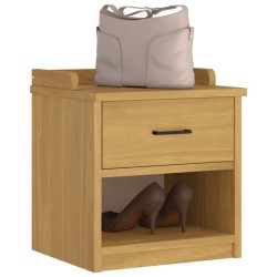 Banc de couloir SANDNES 45x40x50 cm bois de pin massif 567483567483