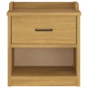 Banc de couloir SANDNES 45x40x50 cm bois de pin massif 567483567483
