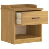 Banc de couloir SANDNES 45x40x50 cm bois de pin massif 567483567483