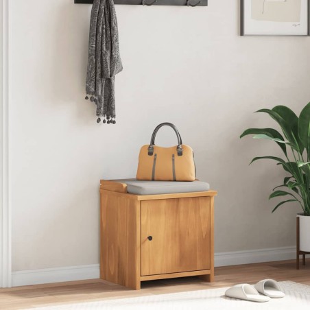 Banc de couloir SANDNES 45x40x50 cm bois de pin massif 567484567484