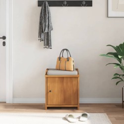 Banc de couloir SANDNES 45x40x50 cm bois de pin massif 567484567484