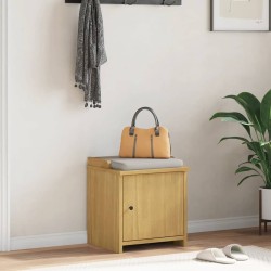Banc de couloir SANDNES 45x40x50 cm bois de pin massif 567486567486