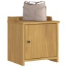 Banc de couloir SANDNES 45x40x50 cm bois de pin massif 567486567486