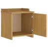 Banc de couloir SANDNES 45x40x50 cm bois de pin massif 567486567486
