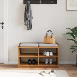 Banc de couloir SANDNES 87x40x50 cm bois de pin massif 567487567487