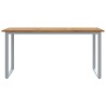 Table de Jardin Gris 160 x 80 x 75 cm Bois d'Acacia Massif 567490567490
